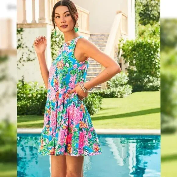 Lilly Pulitzer Trina Dress - Rose To The Occasion - Size XS - NEW - Picture 2 of 7